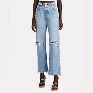 Moussy Denim Viola Wide Leg Straight Jean size 30